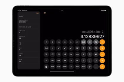 ipados 18 calculadora oficial