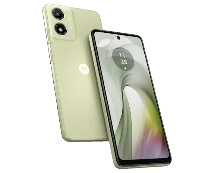 Moto E14 é lançado: a aposta barata da Motorola com bateria de 5.000 mAh e Android Go moto e14 verde