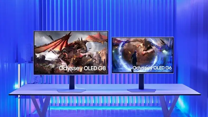 odyssey oled g8 e g6