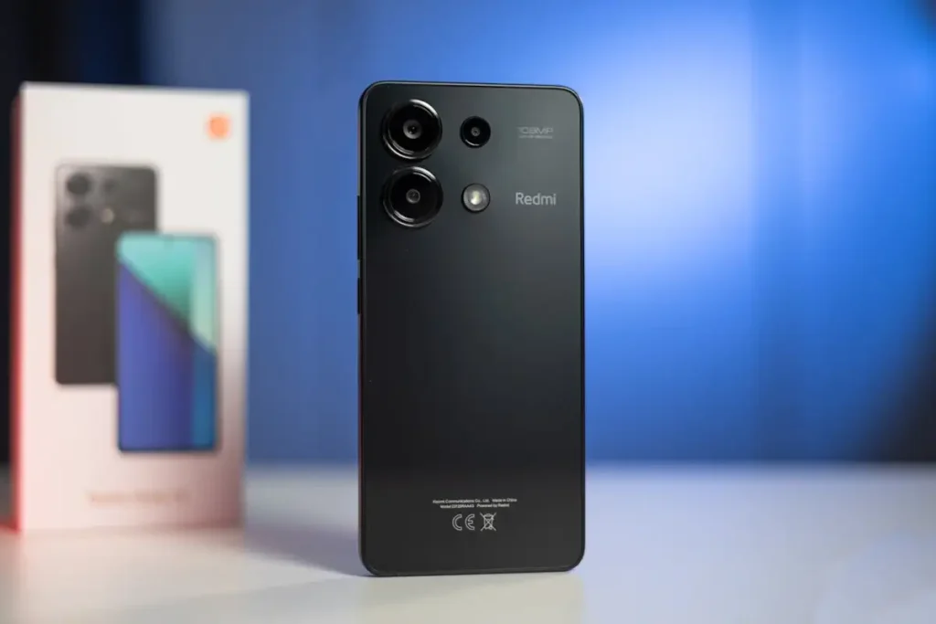 Top 4 celulares Xiaomi com processador MediaTek para comprar em 2025 redmi note 13 4g preto cameras