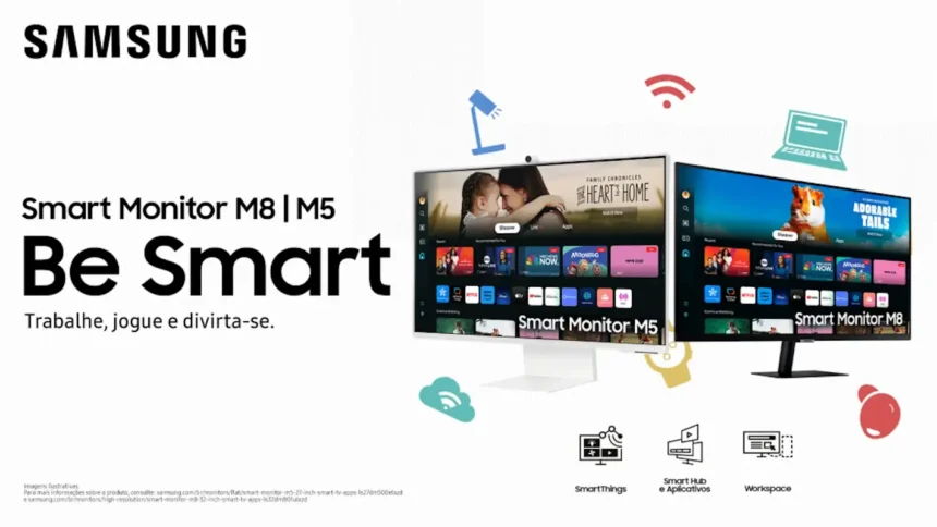 samsung novos monitores