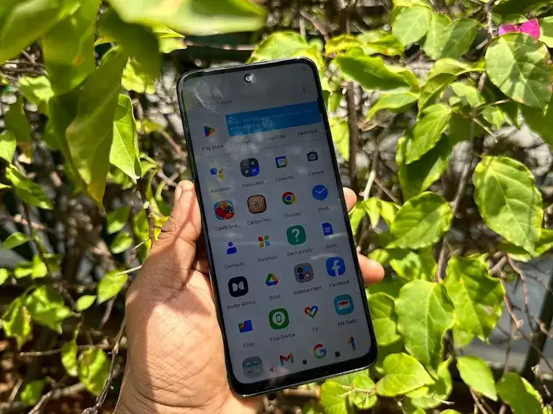 Moto G14 ou Galaxy A14? Saiba qual é o melhor celular de entrada Foto da tela do Motorola Moto G14.