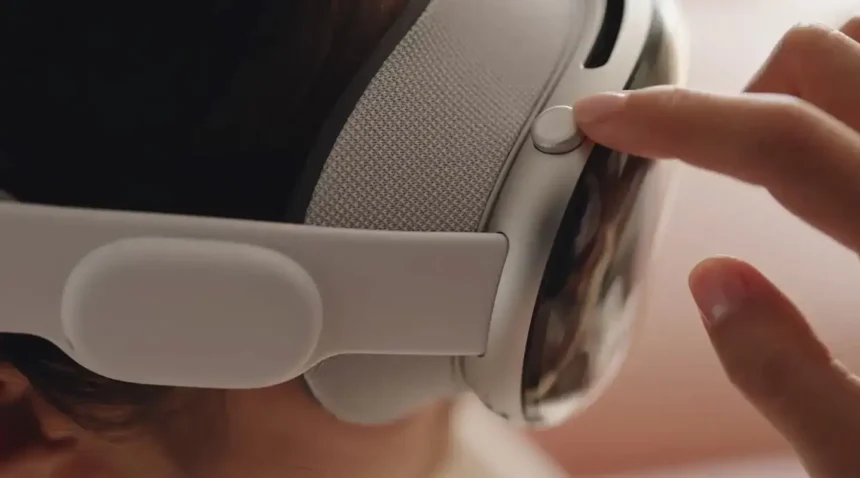 Imagem ilustrativa do headset Apple Vision Pro