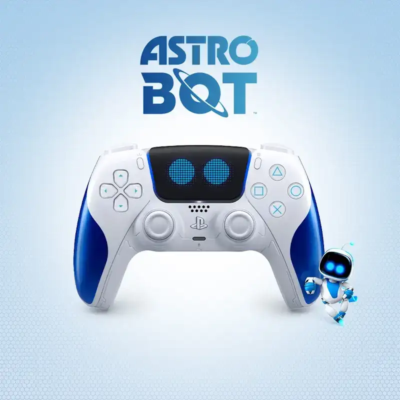 PlayStation lançará novo DualSense com tema do Astro Bot Novo controle de PS5 DualSense com tema de Astro Bot