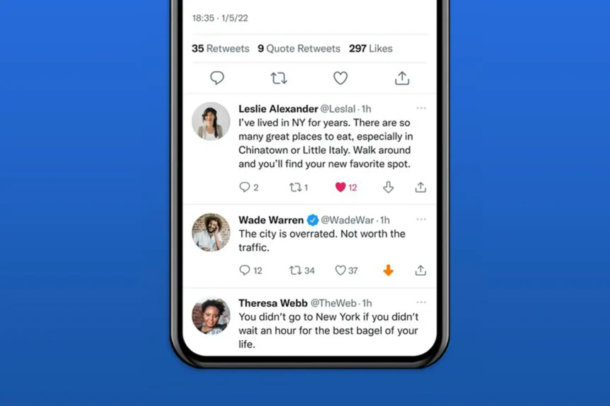 dislike no twitter