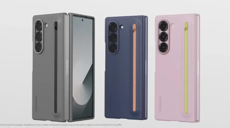 Samsung lança capinhas oficiais para Galaxy Z Fold 6 e Z Flip 6 galaxy z fold 6 capinhas