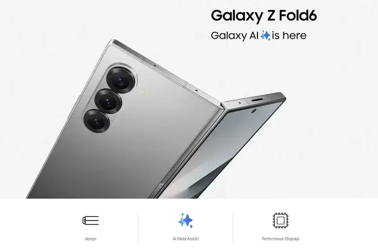 Galaxy Z Fold 6 e Z Flip 6: vazaram as especificações técnicas, confira z fold 6 cinza