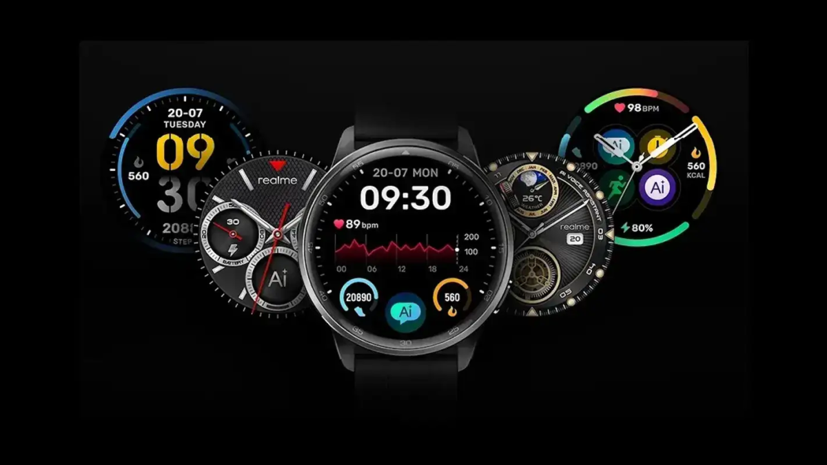 Visores do novo Realme Watch S2