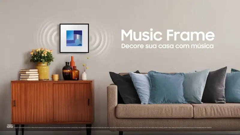 Samsung Music Frame chega ao Brasil por R$ 3 mil samsung music frame