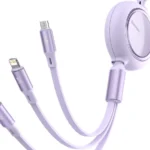 baseus cabo retratil 3 in 1