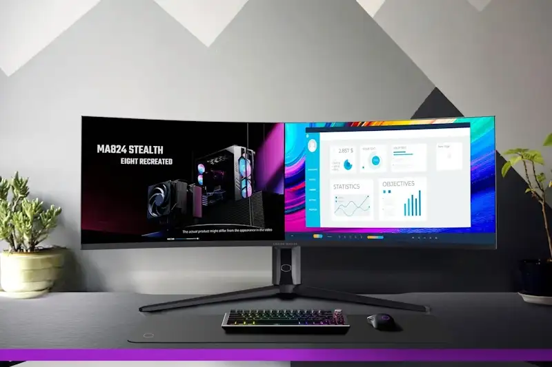 Cooler Master lança monitor gamer GP57ZS com tela de 57 polegadas 4K, veja o preço cooler master GP57ZS