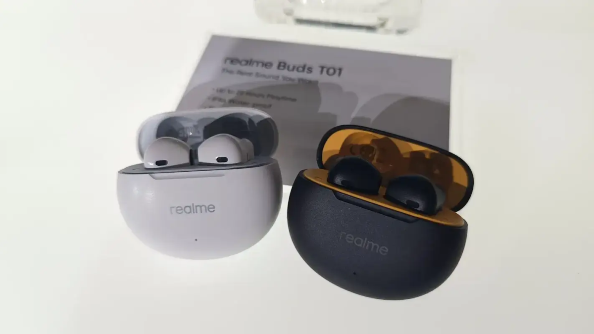 fone wireless realme buds t01 lançamento
