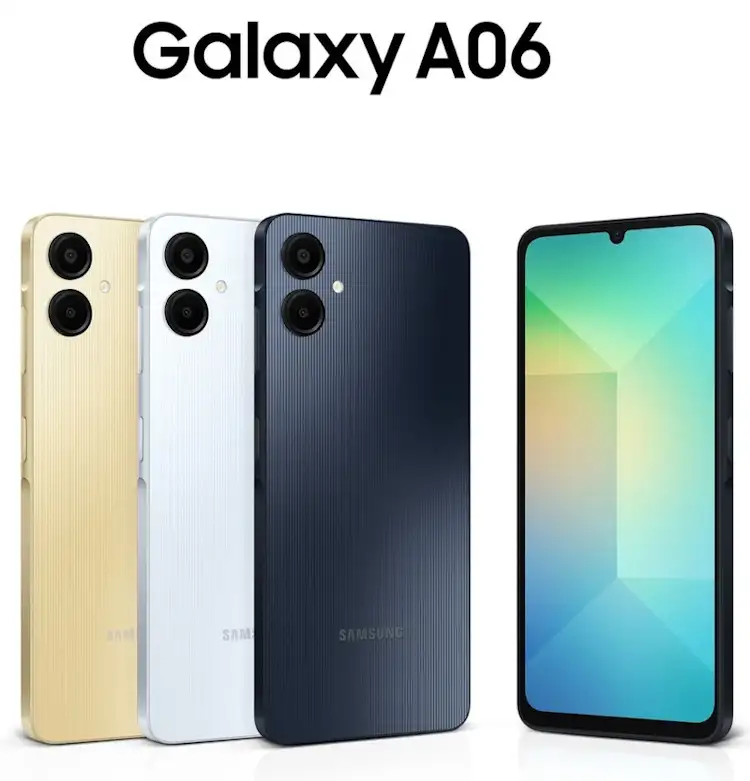 galaxy a06 cor dourada