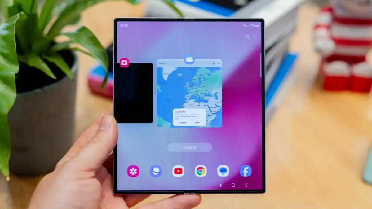 galaxy z fold 6 pintura