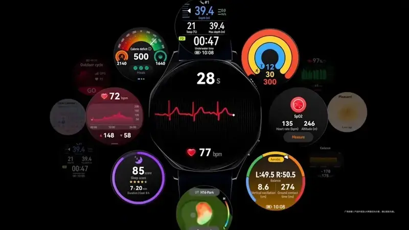 Huawei Watch GT 5 terá novidades para os sensores de saúde smartwatch huawei watch gt 5 teaser