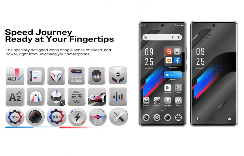 infinix note 40 pro racing edition bmw