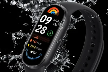 Imagem de divulgação da nova pulseira inteligente Xiaomi Smart Band 9