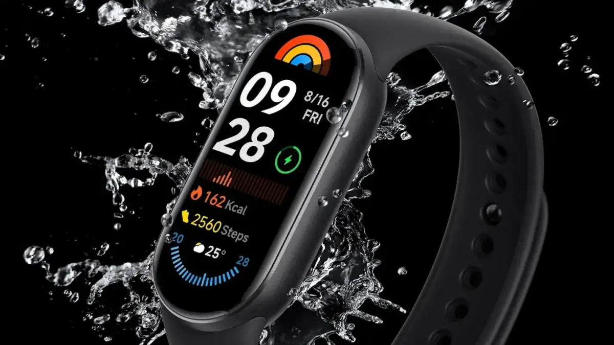 Imagem de divulgação da nova pulseira inteligente Xiaomi Smart Band 9
