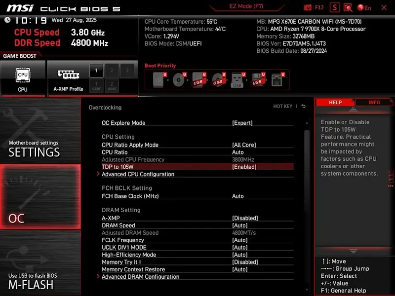 Ryzen 9000 ganha aumento de 13% de performance com nova atualização de BIOS das placas-mãe MSI msi nova atualizacao