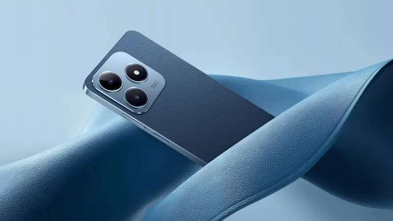 Realme C65s é lançado com design de câmeras parecido ao do iPhone realme c65s azul cameras