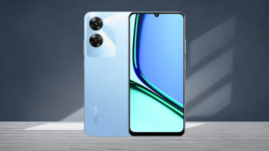 realme note 60 chegando
