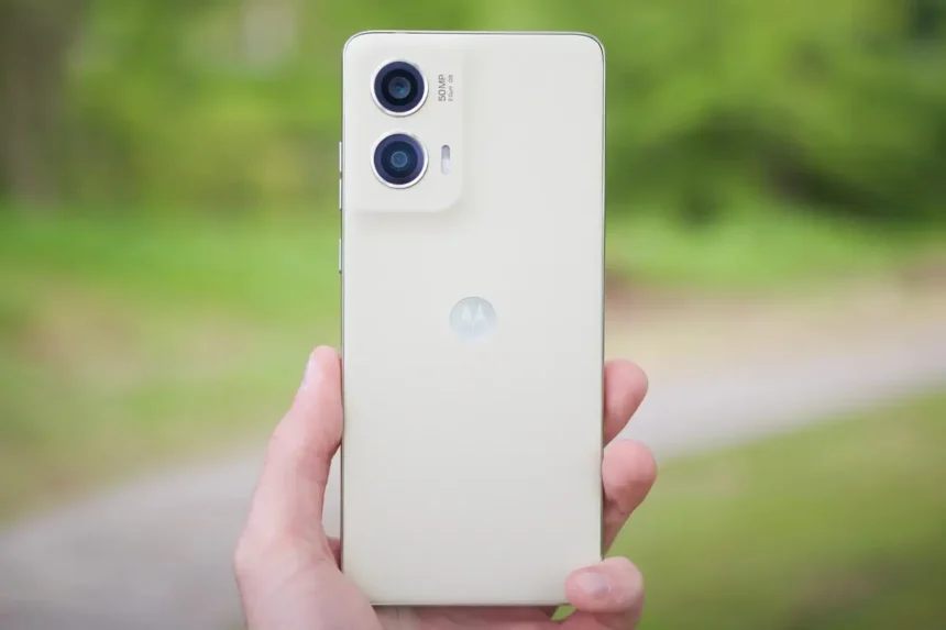 foto da parte traseira do moto g stylus 2024