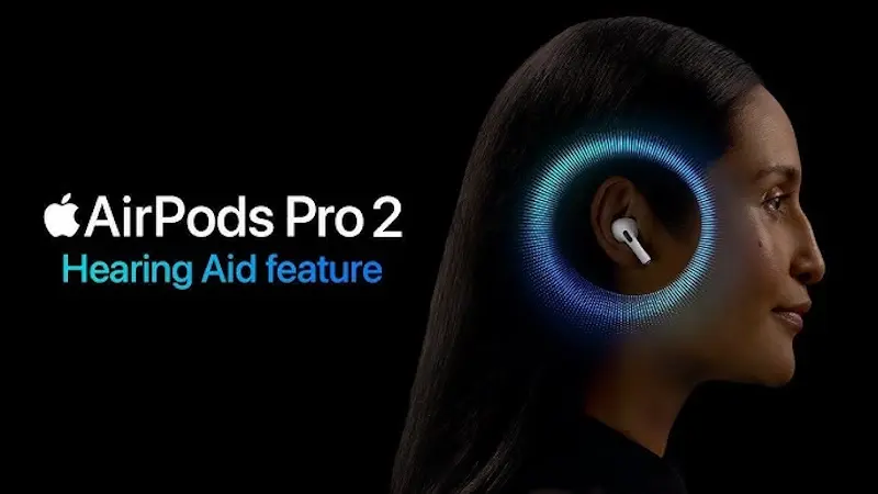 Apple revela AirPods 4 com cancelamento de ruído ativo e melhorias de conforto airpods pro 2 hearing aid