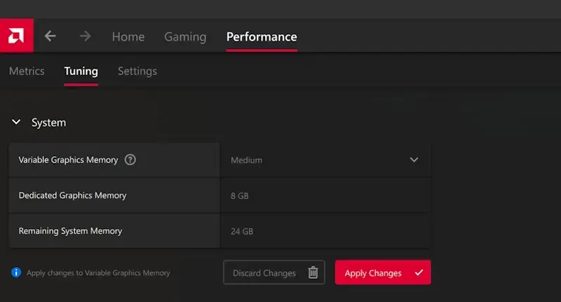 Novo recurso lançado pela AMD aumenta VRAM e melhora FPS em jogos amd exemplo realocacao de ram pelo app