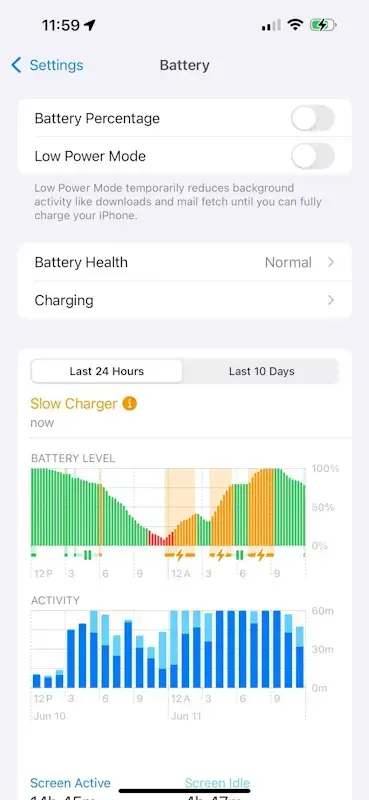 iOS 18 traz alerta de "carregador lento" para iPhones, veja novo aviso carregamento lento ios 18