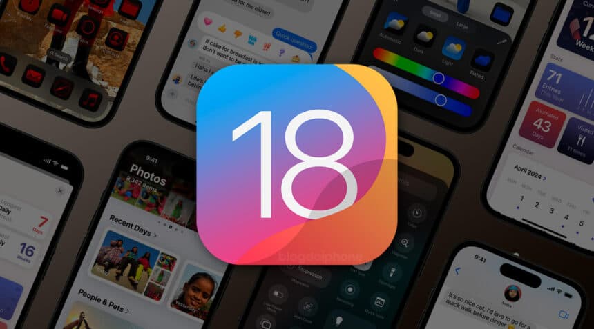 ios 18 lancamento