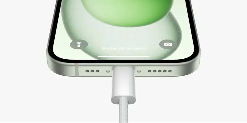iPhone 16 já vem com recurso de carregamento rápido de 45 W via USB-C iphone 16 usb tipo c