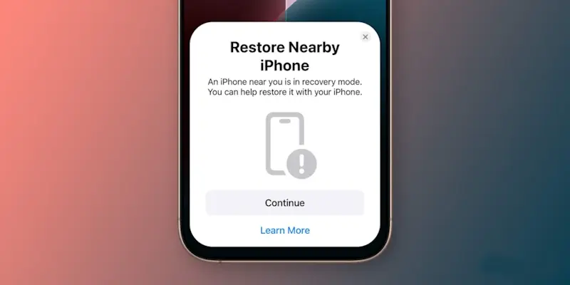 iPhone 16: agora é possível restaurar a firmware em modo de conexão sem fio iphone 18 firmware sem fio