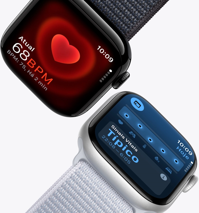 Apple Watch Series 10 é lançado com tela maior e detecção de anormalidades monitorar saude apple watch series 10