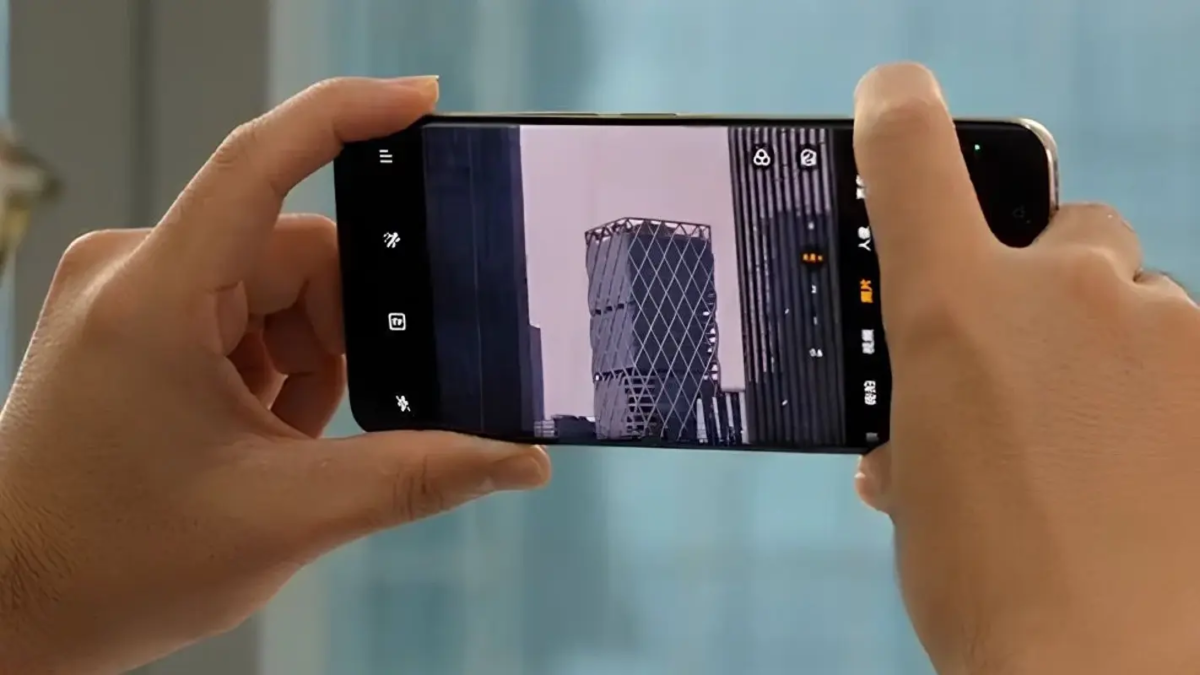 realme camera button
