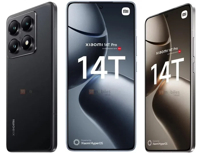 Xiaomi 14T e 14T Pro surgem em novas imagens; veja a data de lançamento xiaomi 14t pro vazamento