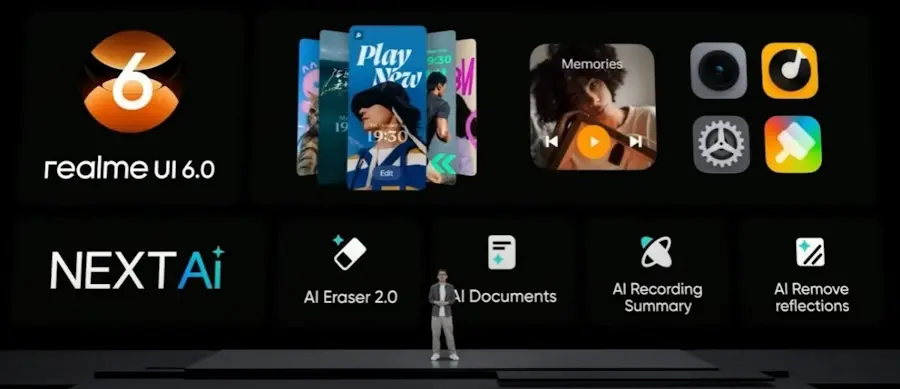 Realme revela o design do GT 7 Pro e divulga cronograma de atualização para a Realme UI 6.0 realme ui 6.0 oficial