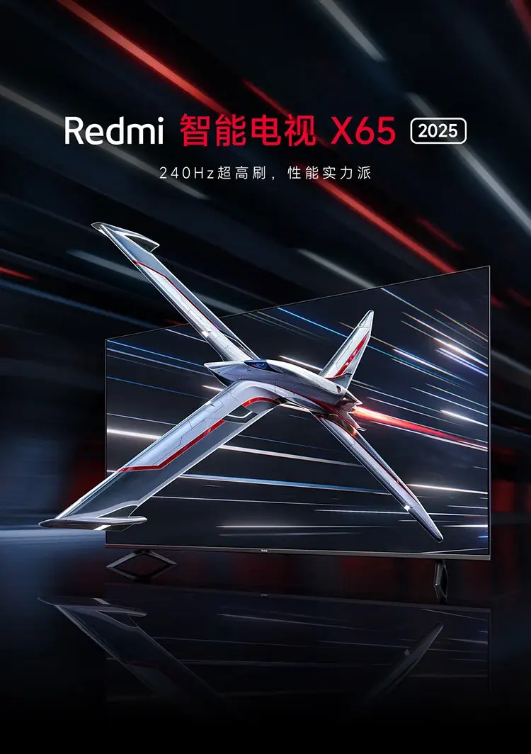 Xiaomi lança Redmi Smart TV X 2025 com modelos com tela de até 85 polegadas com 144 Hz redmi smart tv x 2025 especificacoes x65 polegadas