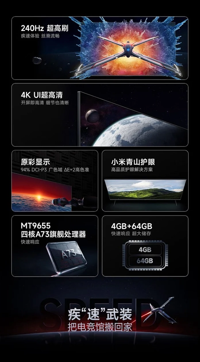 Xiaomi lança Redmi Smart TV X 2025 com modelos com tela de até 85 polegadas com 144 Hz redmi smart tv x 2025 especificacoes
