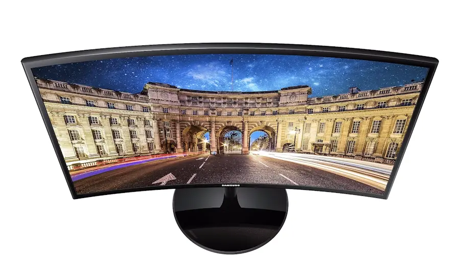 Samsung lança um novo monitor de tela curva por menos de R$ 1 mil; o CF39 samsung c39 curvo