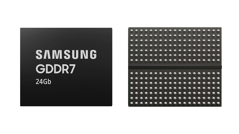 Conheça a primeira memória GDDR7 de 24 GB da Samsung samsung gddr7 oficial