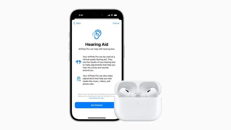 iOS 18.1 deve entregar novos recursos de saúde auditiva para o AirPods Pro 2 saude auditiva ios 18.1 apple