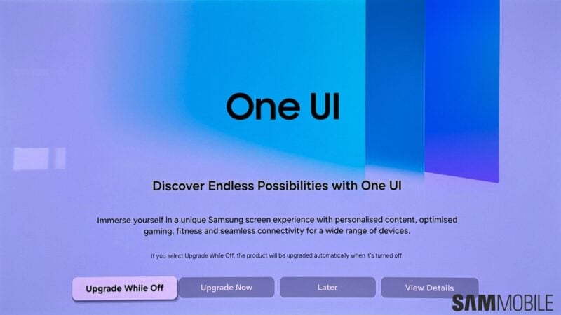 Samsung começa a liberar a atualização da One UI para smart TVs no Brasil e em outros países one ui tvs