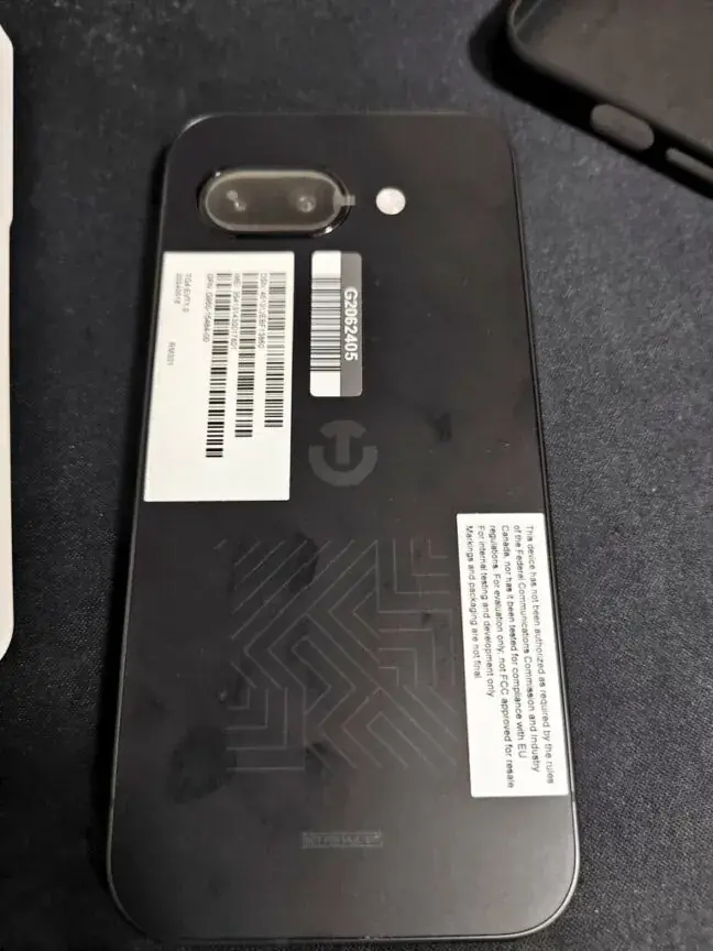 Google Pixel 9a: novas fotos mostram novo módulo de câmera google pixel 9a cameras