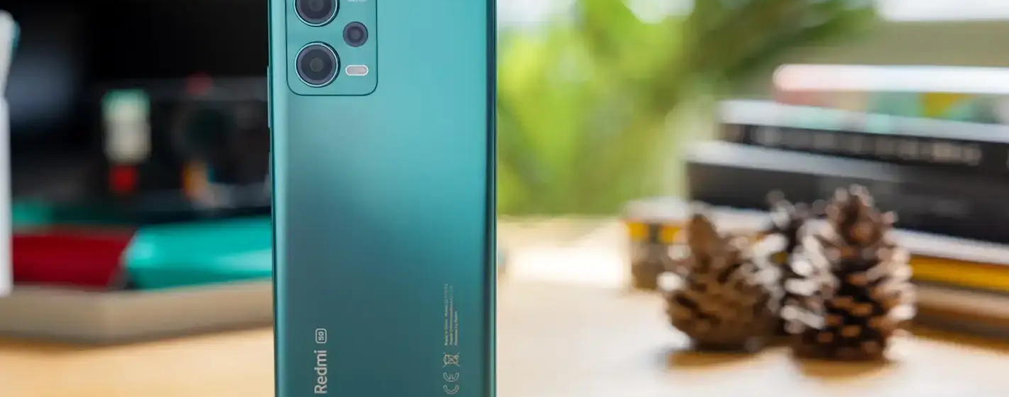 traseira do redmi note 12 5g imagem ilustrativa