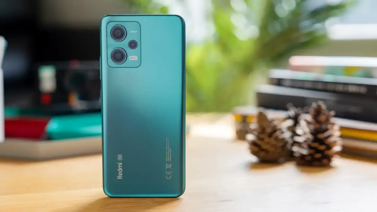 traseira do redmi note 12 5g imagem ilustrativa