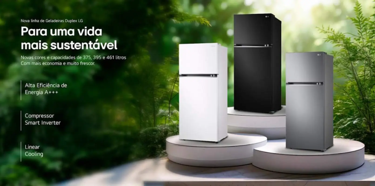 lg novidades geladeiras duplex