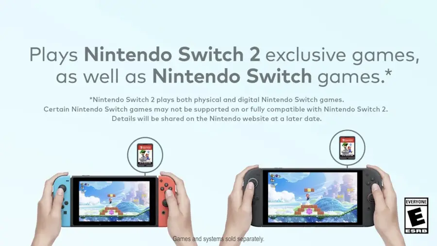 Nintendo Switch 2 terá retrocompatibilidade com jogos físicos e digitais; saiba mais nintendo switch 2 retrocompatibilidade