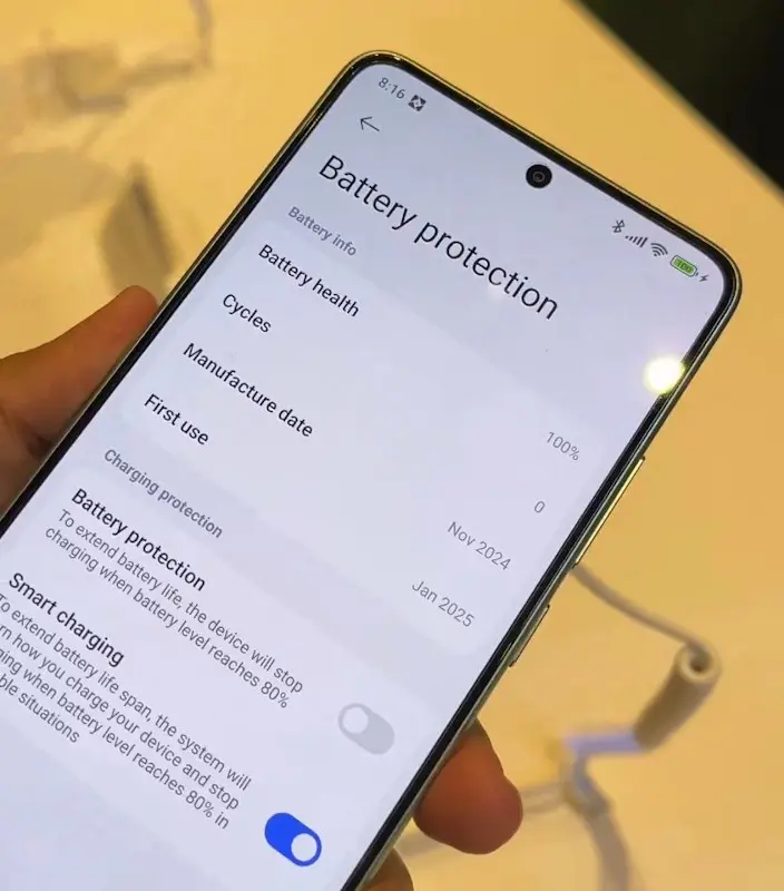 HyperOS 2.0 traz monitoramento avançado da saúde da bateria em nova atualização poco battery health saude da bateria