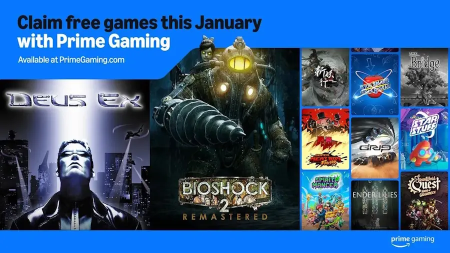 Prime Gaming oferece 16 jogos grátis em janeiro de 2025; confira a lista completa prime gaming janeiro