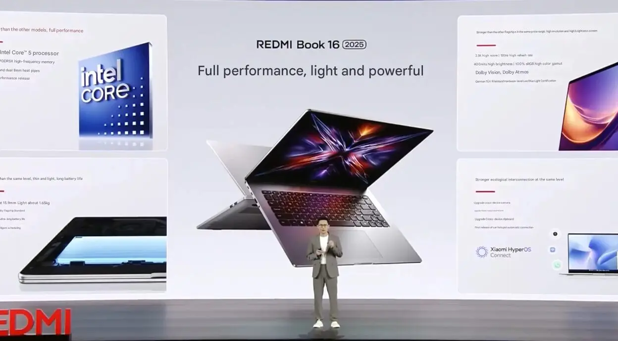 redmi book 2025 lancamento
